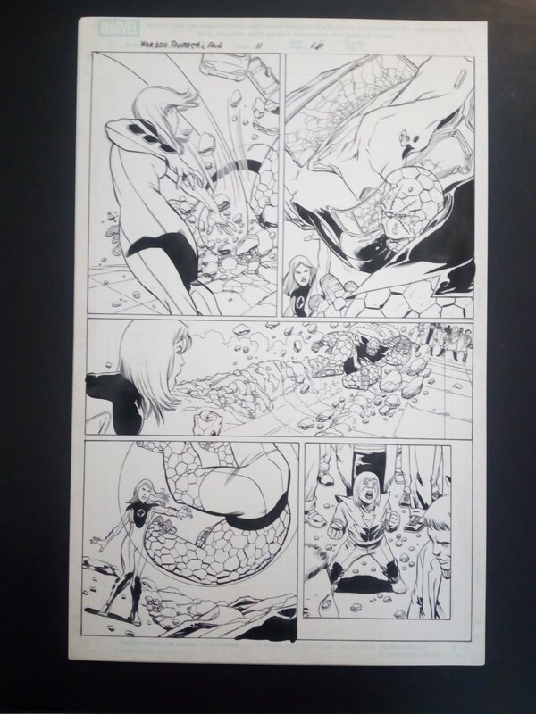En vente - Fantastic four / manuel garcia - Planche originale