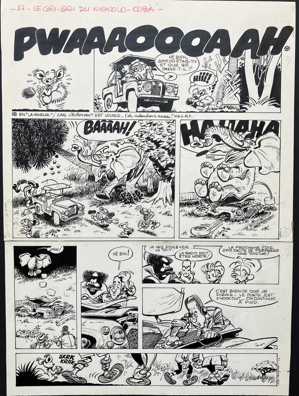 For sale - Jean-Claude Fournier, LE GRI-GRI DU NIOKOLO-KOBA - Comic Strip
