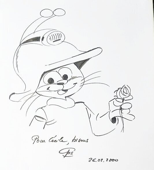 Le Scrameustache by Gos - Sketch