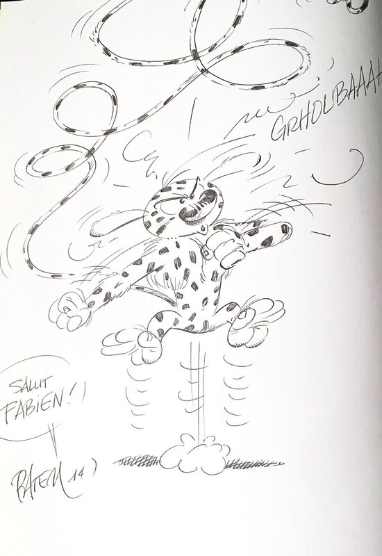 Le MARSUPILAMI by Luc BATEM (Collin dit) - Sketch
