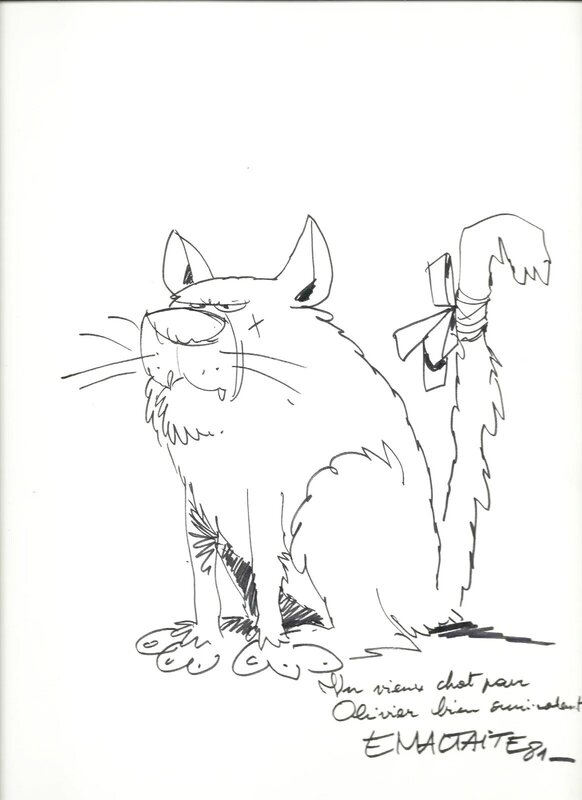 Mon vieux chat by Éric Maltaite - Sketch