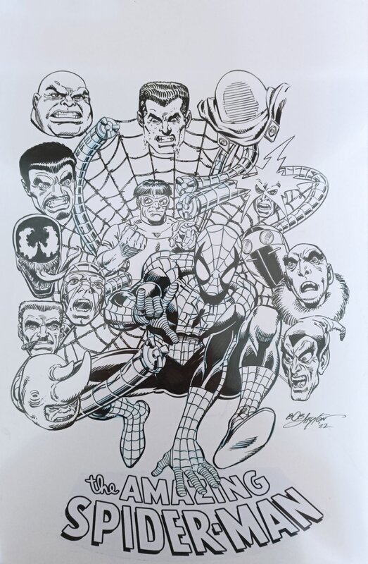 En vente - Spider-Man / bob layton - Illustration originale