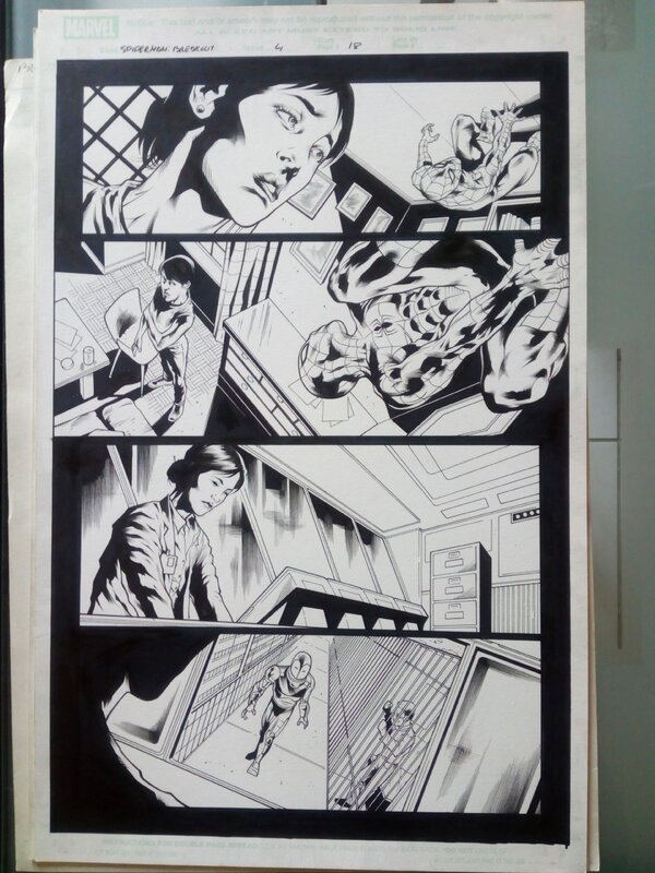 En vente - Spider-Man / manuel garcia - Planche originale