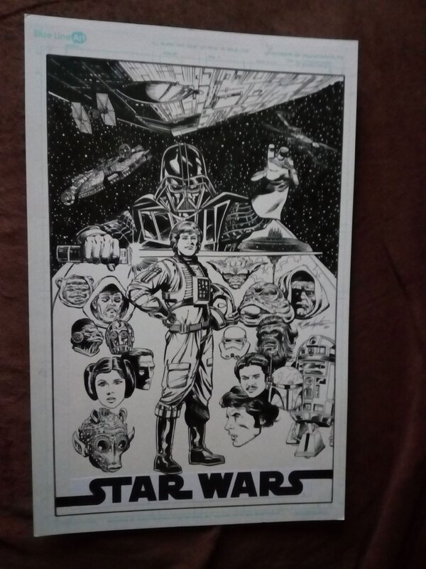 For sale - Star wars / bob layton - Original Illustration