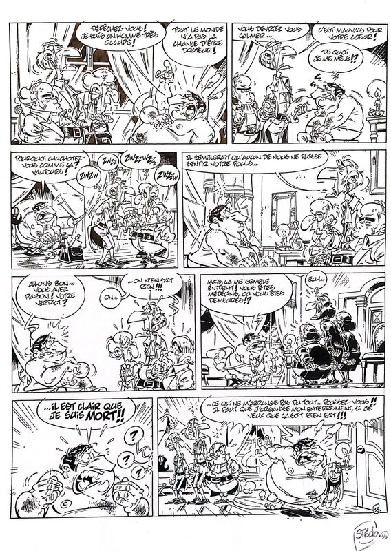 Stédo, Napoléon : De mal empire - Comic Strip