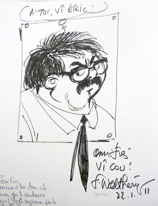 François Walthéry, Le regard du Passé - Natacha 21 - Dédicace François Walthéry, Le regard du Passé - Natacha 21 - Dédicace