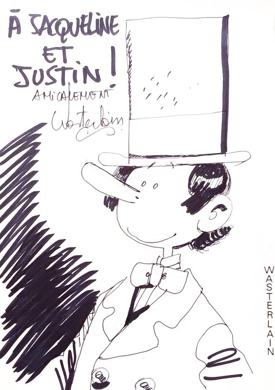 Docteur Poche par Marc Wasterlain - Dédicace