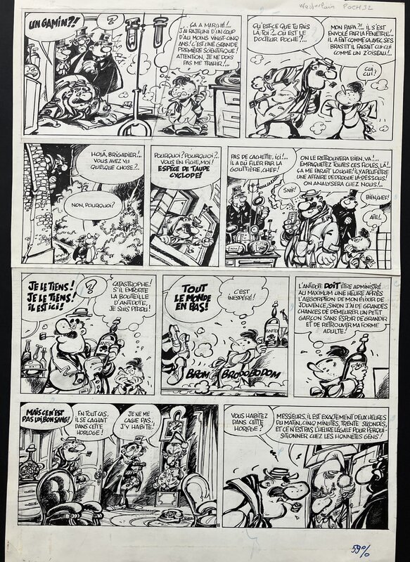 For sale - Marc Wasterlain, IL EST MINUIT DOCTEUR POCHE - Comic Strip