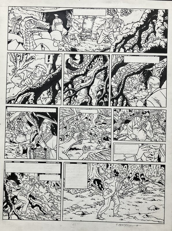 For sale - BLAKE ET MORTIMER by Teun Berserik, Edgar Pierre Jacobs - Comic Strip