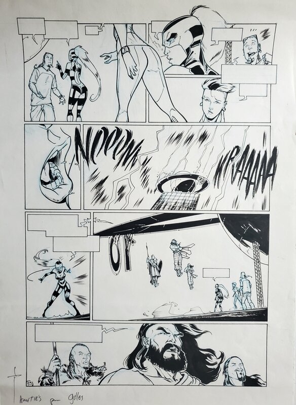 Louis, MISS DEEPLAN   T1 TOMBER LES MASQUES - Planche originale