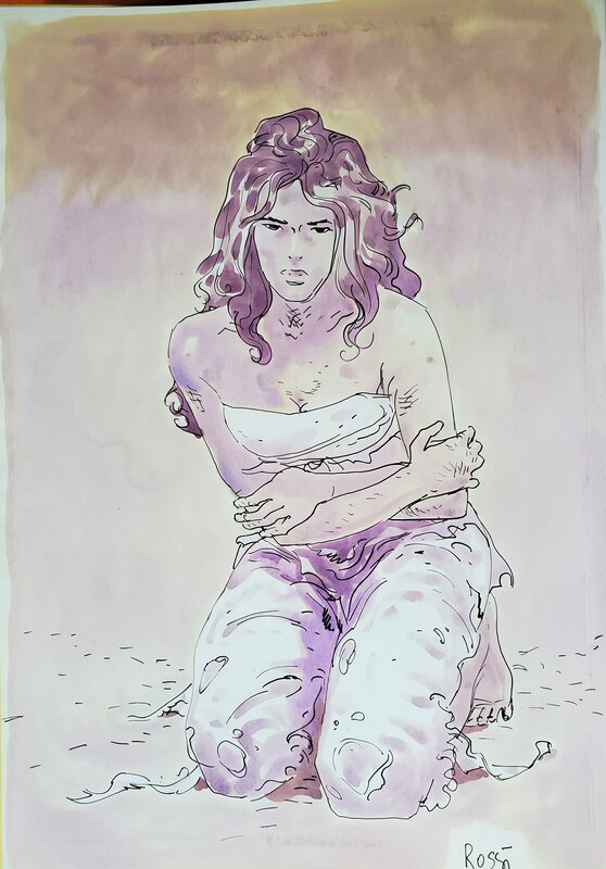 Christian Rossi, Jean Giraud, UNE AVENTURE DE JIM CUTLASS  T1 NUIT NOIRE - Sketch