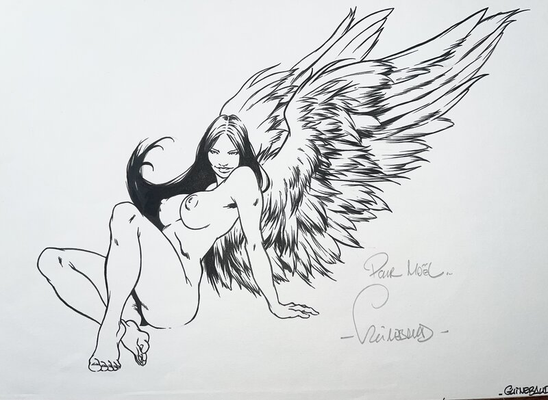 Sylvain Guinebaud, Illustration originale Filles de Soleil - Illustration originale