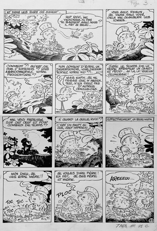For sale - Guy Mouminoux, 1970 - Rififi le moineau turbulent : Sixième Acte - Comic Strip