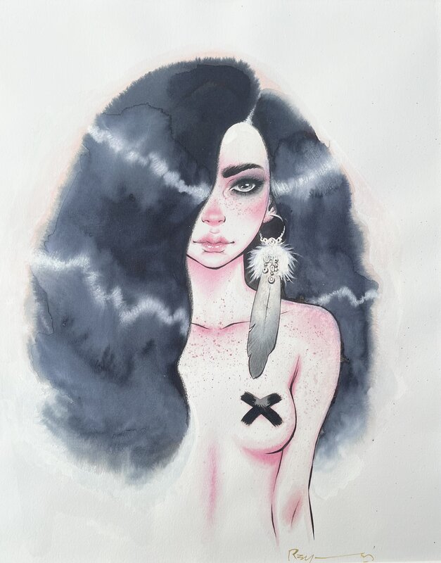 Mathieu Reynes, Illustration originale - Illustration originale