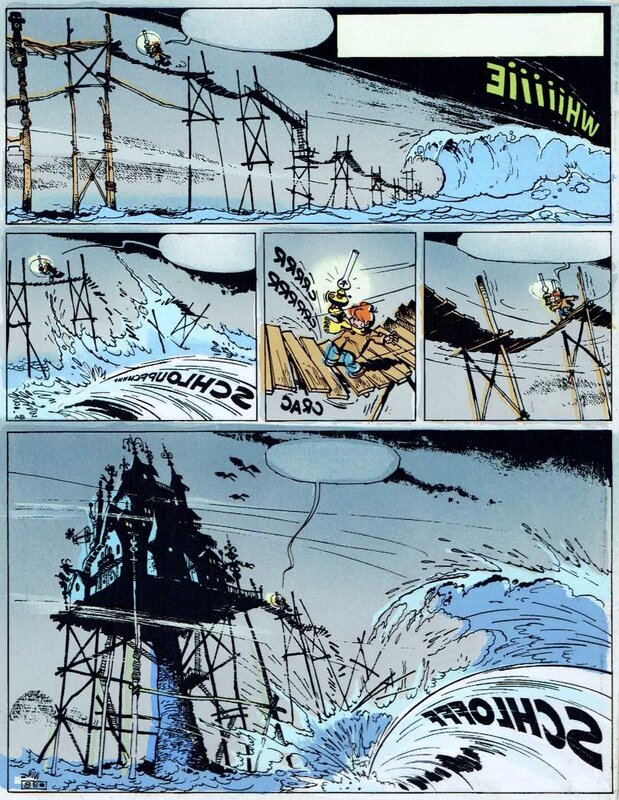 For sale - Will, Franquin, Yvan Delporte, Raymond Macherot, 1975 - Isabelle : les Maléfices de l'Oncle Hermès - Color guide
