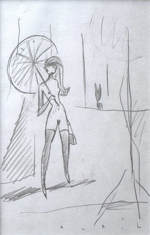 Marie - Studio par François Avril - Œuvre originale