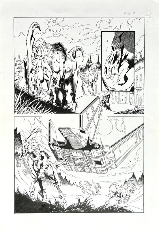 Claudio Castellini, Star Wars Tales #1 p.45 - Planche originale