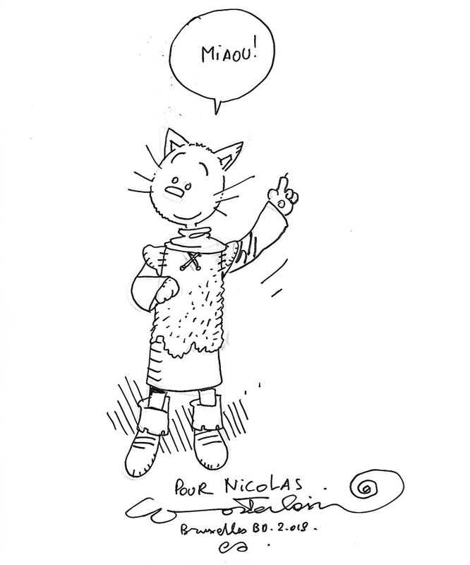 Marc Wasterlain, Le Royaume des Chats - Dédicace