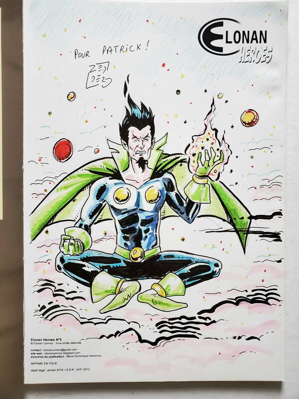 Zeddero, ELONAN HEROES     N°5 - Sketch