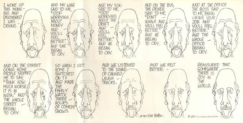 For sale - Feiffer -strip 8-20-1967 - Comic Strip