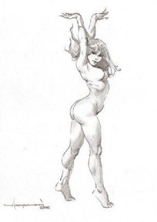 Dancer par Mike Hoffman - Illustration originale