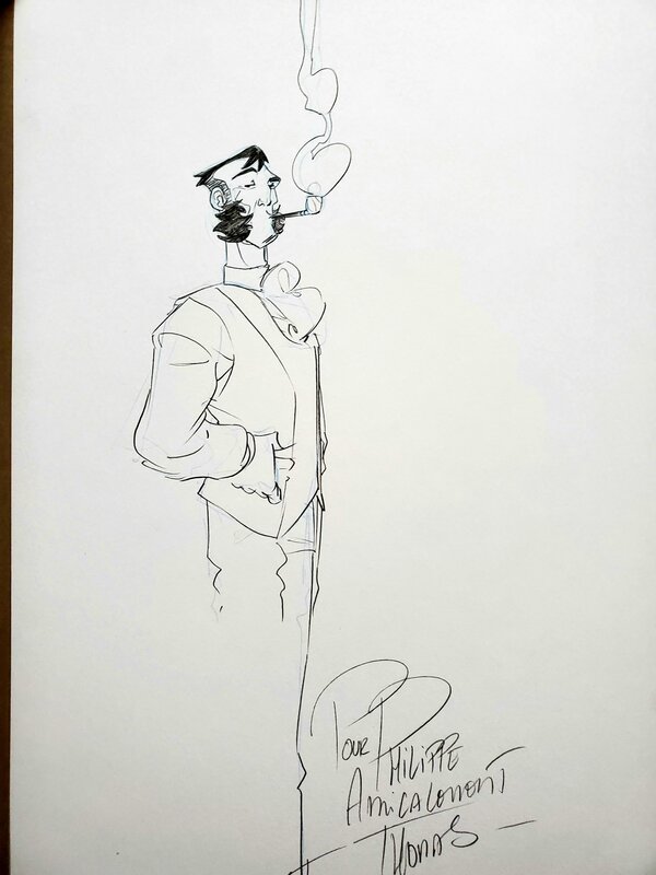 Thomas Labourot, DETECTIVES    T4 MARTIN BEC - LA COUR SILENSIEUSE - Sketch