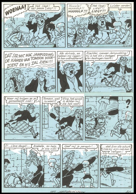 Jef Nys, Jommeke 13 : Het Jampuddingspook - Comic Strip