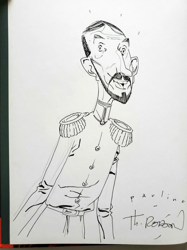 Thierry Robin, Fabien Nury, MORT AU TSAR    T1 LE GOUVERNEUR - Sketch