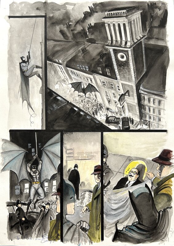 Eddie Campbell, Batman: The Order of Beasts, p. 23 - Comic Strip