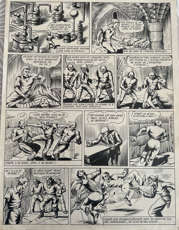 J. A. Dupuich, Terreur dans l'ile ! 1946 - Comic Strip