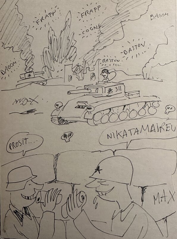 Panzer Panik by Max (Perramon), José-Louis Bocquet - Sketch