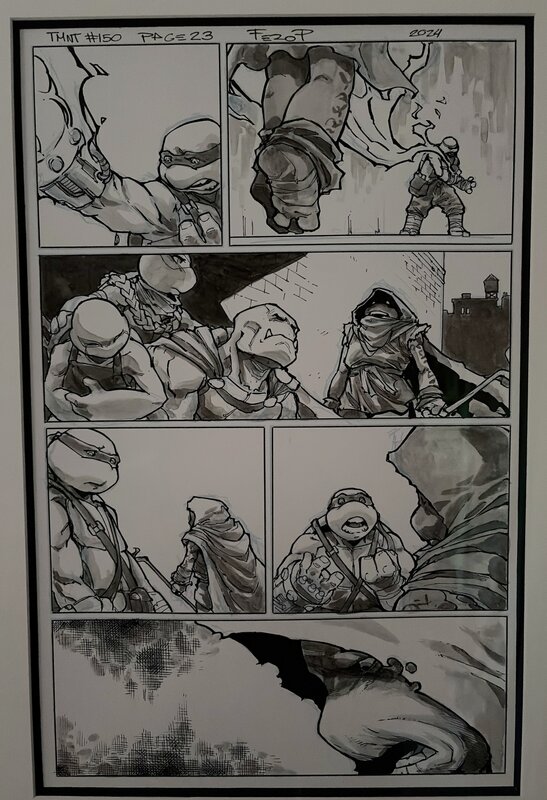 Tortue ninja par Fero Pe - Planche originale