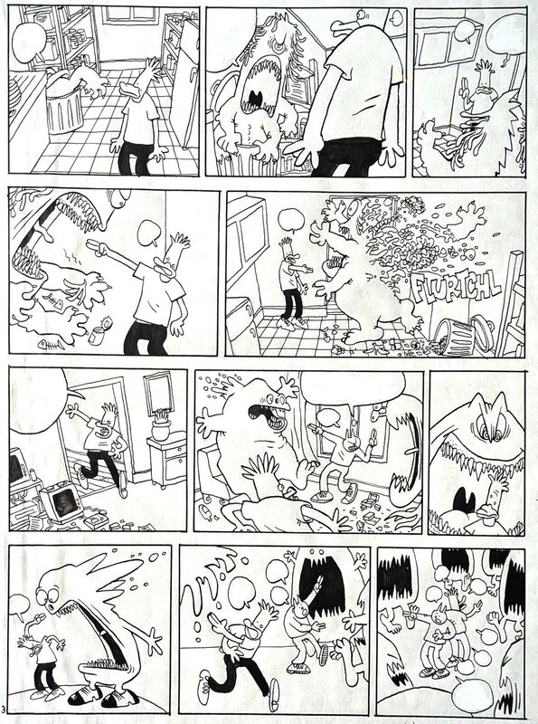 Lewis Trondheim, Les formidables aventures sans Lapinot - Comic Strip