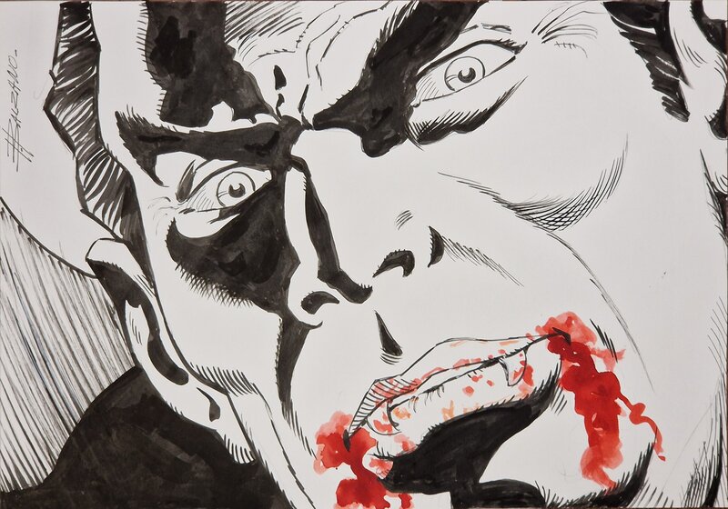 Vampiro by Birago Balzano - Original Illustration