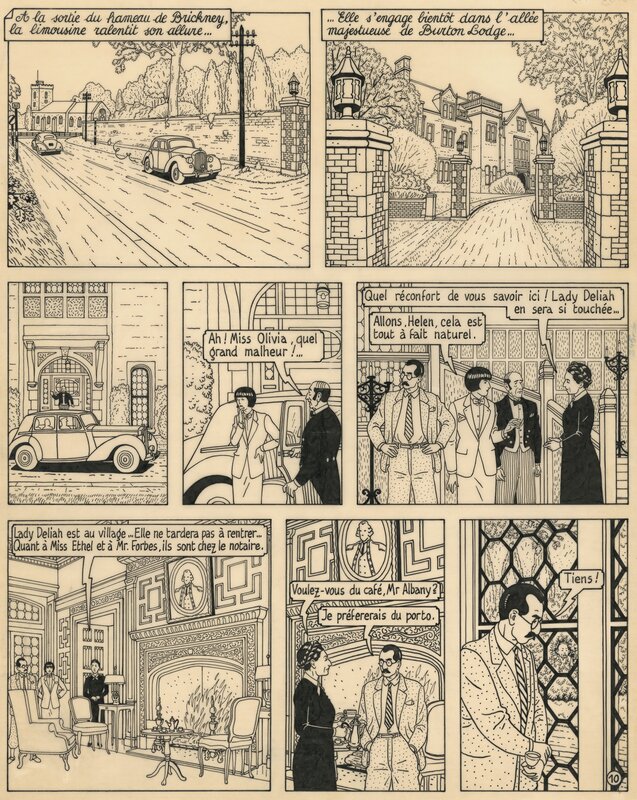 Floc'h, Albany et Sturgess - Le dossier Harding - Comic Strip