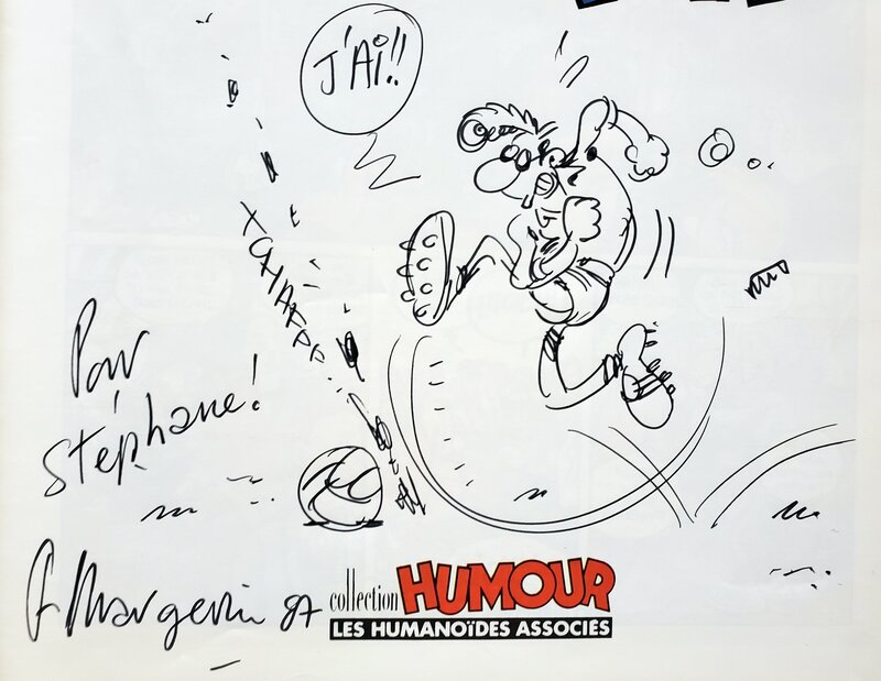 Frank Margerin, LUCIEN   T3 LULU  S'MAQUE - Dédicace