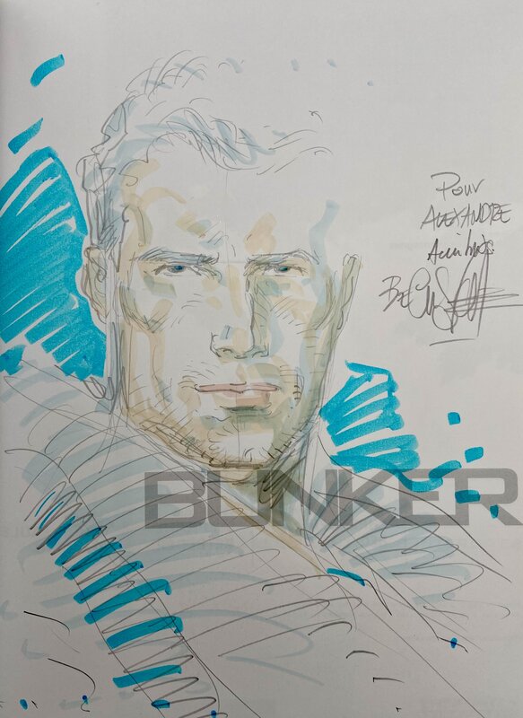 Bunker T1 by Christophe Bec - Sketch Bunker T1 by Christophe Bec - Sketch