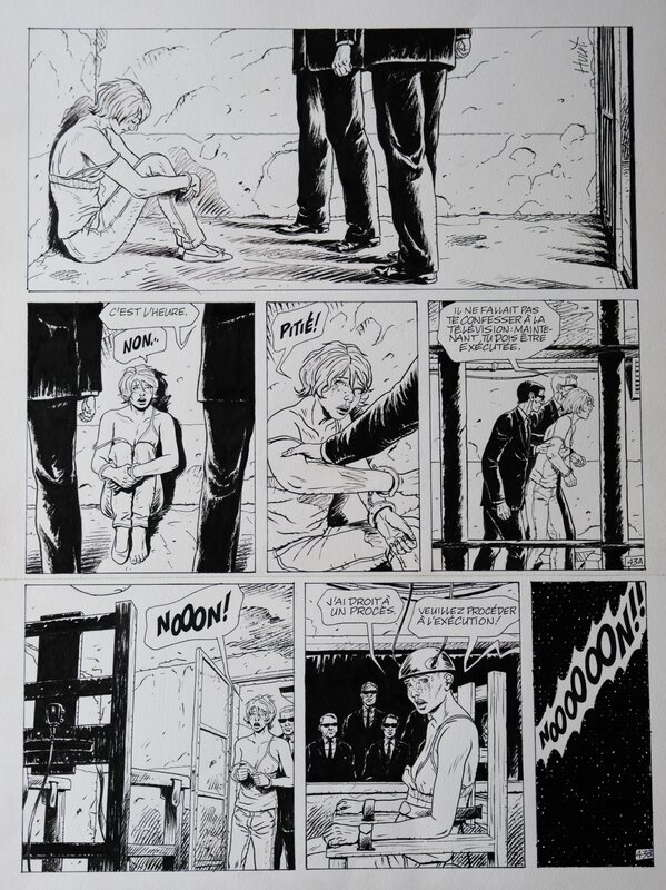 Destins par Hulet - Planche originale