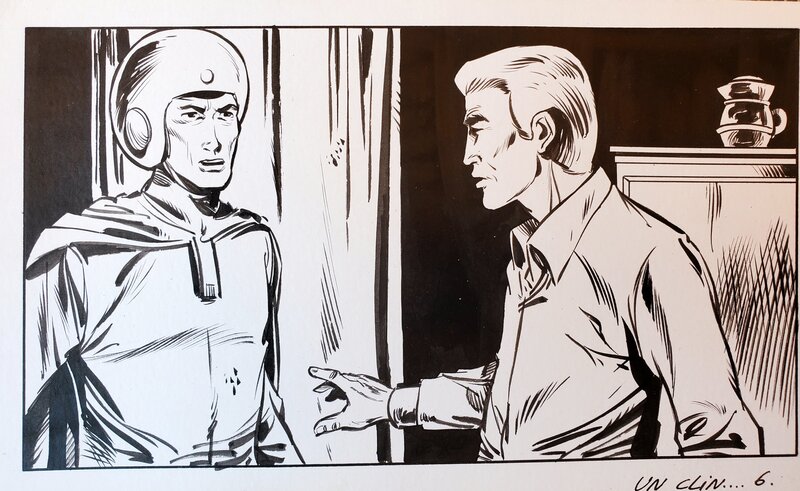 Jacques Géron, CLIN D'OEIL DU DESTIN - Original Illustration