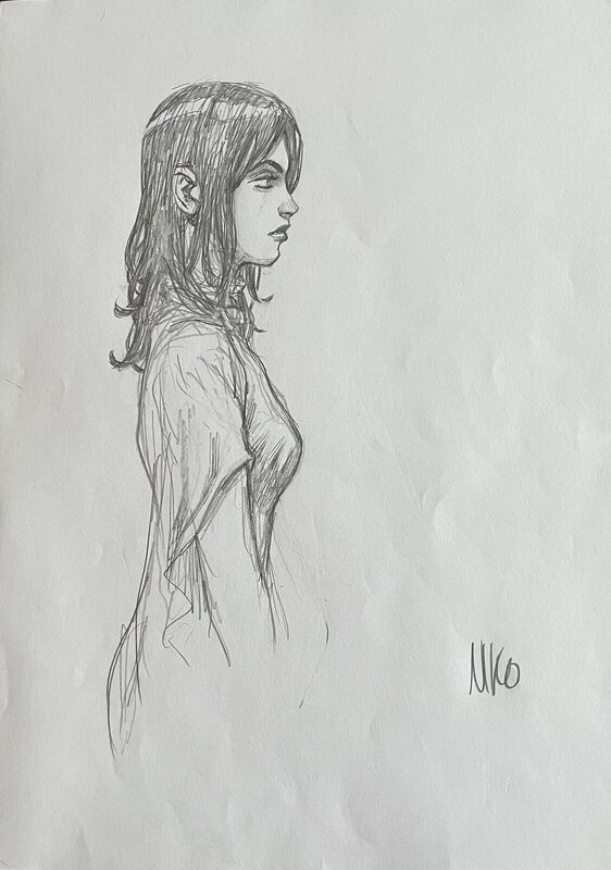 Niko Henrichon, Etude pour Les Métabarons - Original art