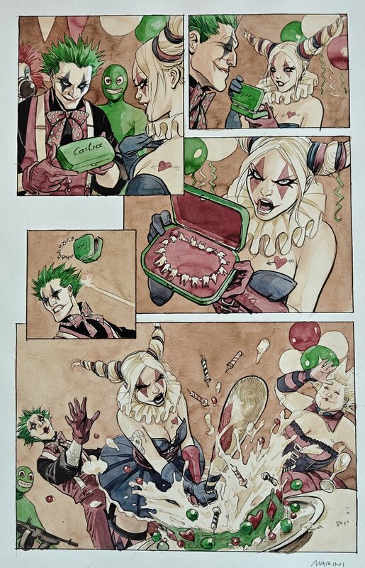 Enrico Marini, Batman The Dark Prince Charming - Planche originale