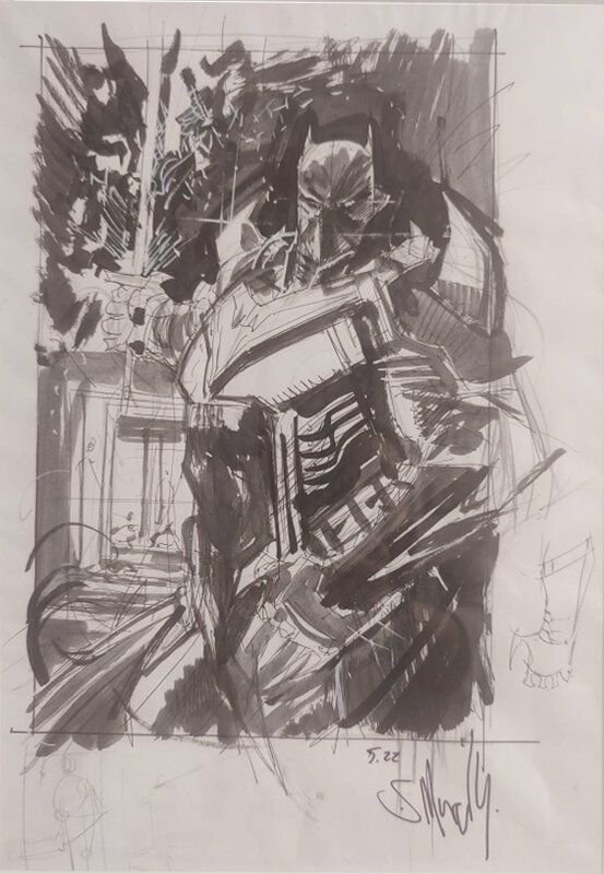 Sean Murphy, Batman : The curse of the White Night - Œuvre originale