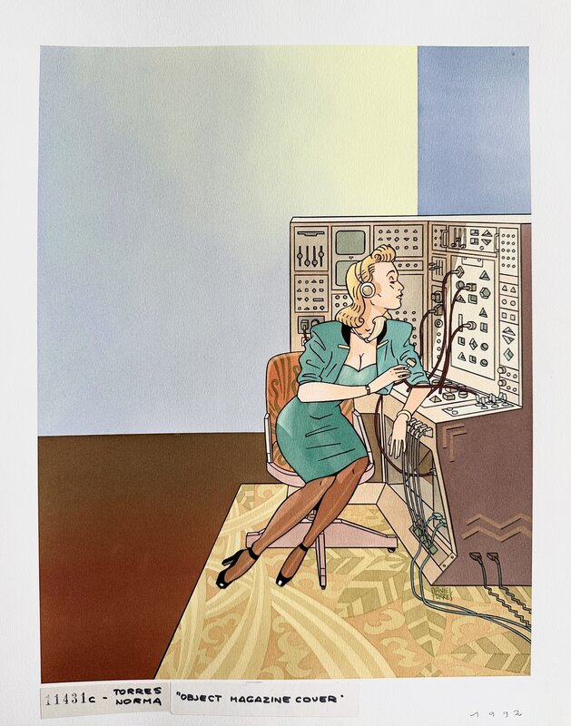 Daniel Torres, Illustration pour la couverture d'