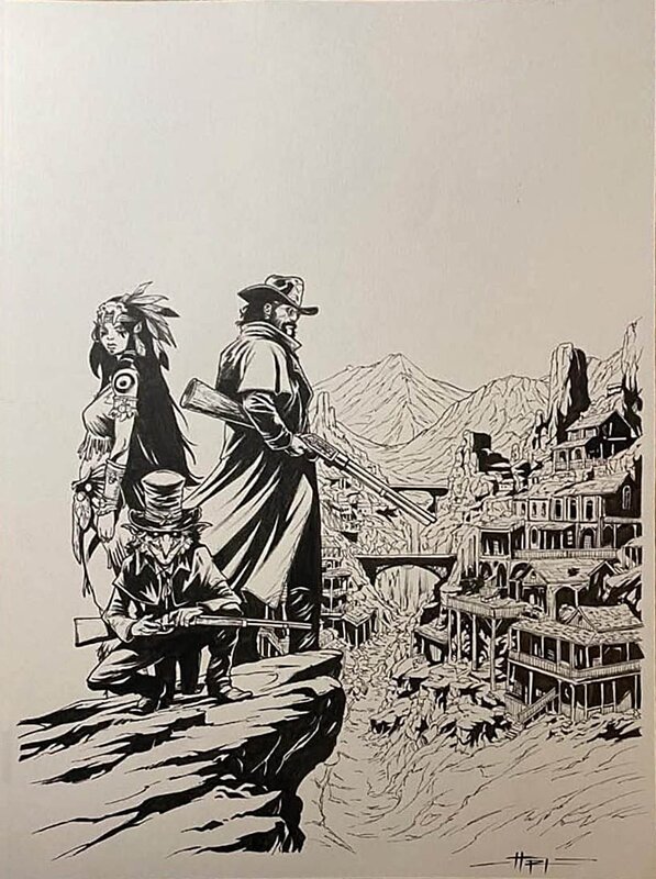 West Fantasy par Marco Itri - Couverture originale