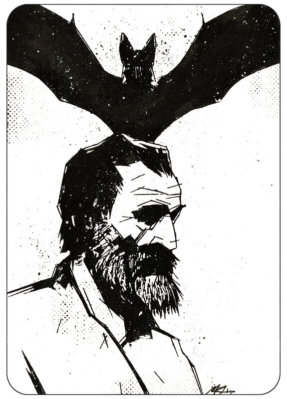 Matthew Dunn, Tribute to Francisco Goya - Illustration originale