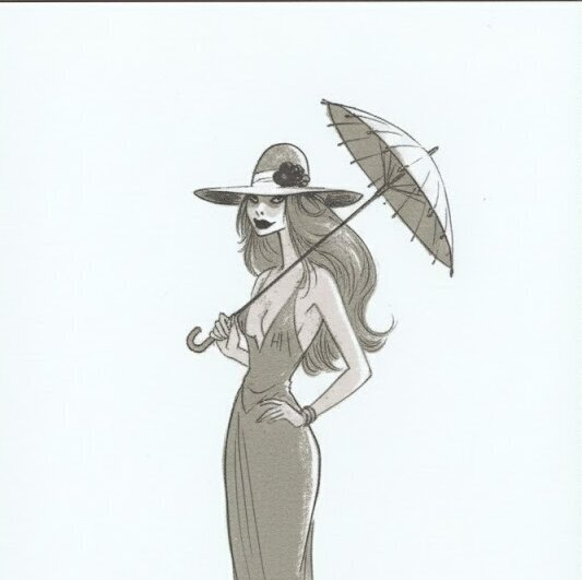 Belle de jour par Will - Illustration originale