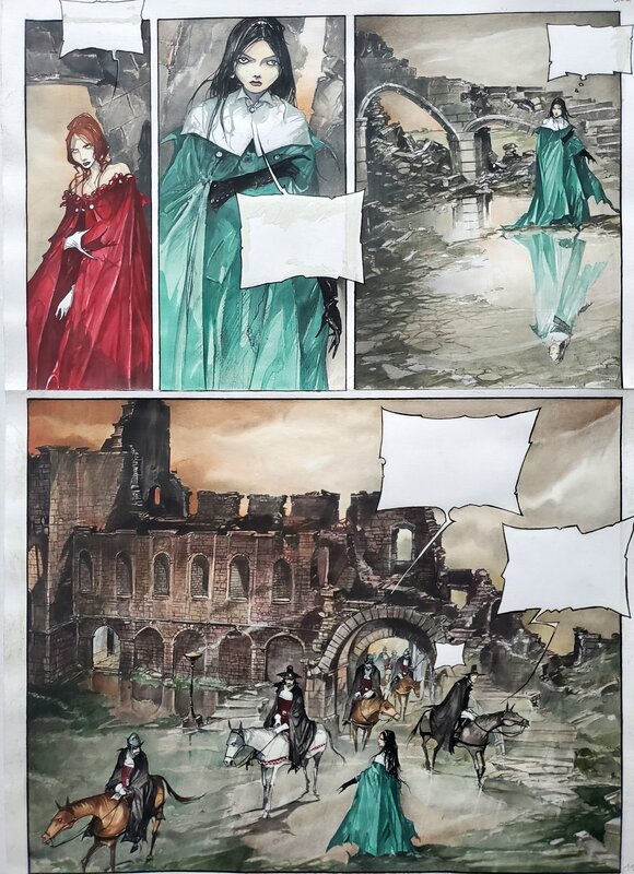 Pascal Croci, GLORIANDE DE THEMINES - Comic Strip Pascal Croci, GLORIANDE DE THEMINES - Comic Strip