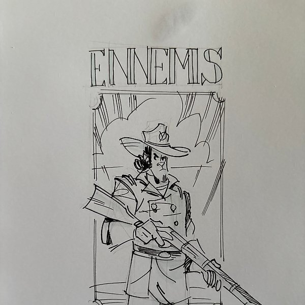 Ennemis by Tristan Josse - Sketch