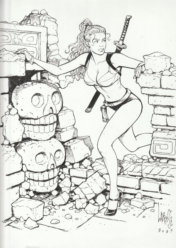 Morea par Thierry Labrosse - Planche originale