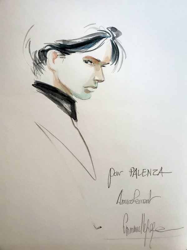 MUCHACHO  T1 by Emmanuel Lepage - Sketch MUCHACHO  T1 by Emmanuel Lepage - Sketch